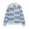 Space Dye Monogram langermet merinokardigan