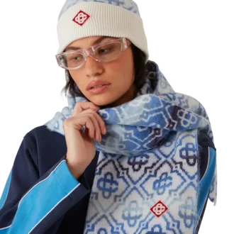 Space Dye Monogram-skjerf