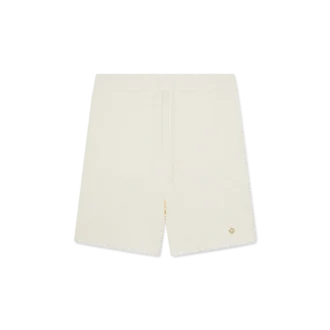 Strikkede shorts med struktur