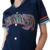 Strikket baseballkjole