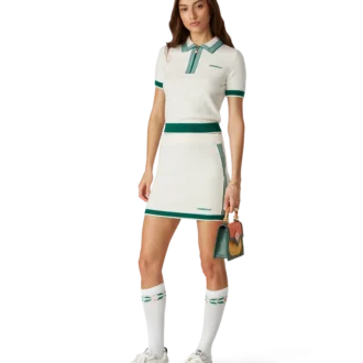 Strikket tennisskjørt Strikket tennisskjørt