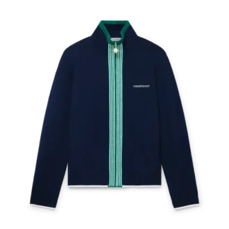 Strikket tennisjakke