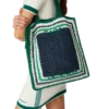 Stripe Crochet Bag