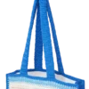 Stripe Crochet Bag