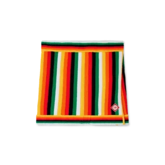 Stripet frottéskjørt