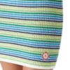 Stripet miniskjørt