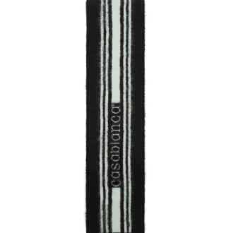 Stripet mohairskjerf