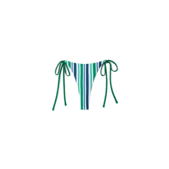 Stripet string-bikinibukse