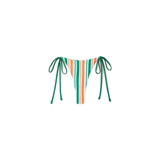 Stripet string-bikinibukse