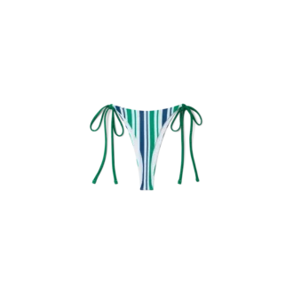 Stripet string-bikinibukse