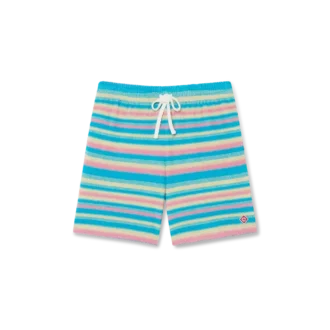 Stripete frottéshorts