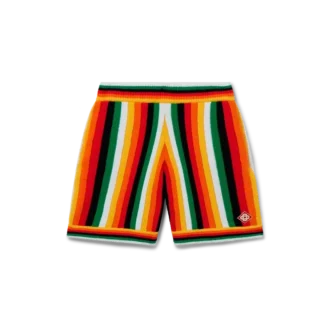 Stripete frottéshorts
