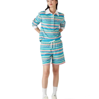 Stripete frottéshorts