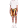 Stripete frottéshorts Stripete frottéshorts