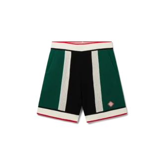 Stripete mesh-shorts