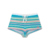 Stripete minishorts i frotté
