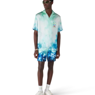 Surf Lotus silke-Shorts