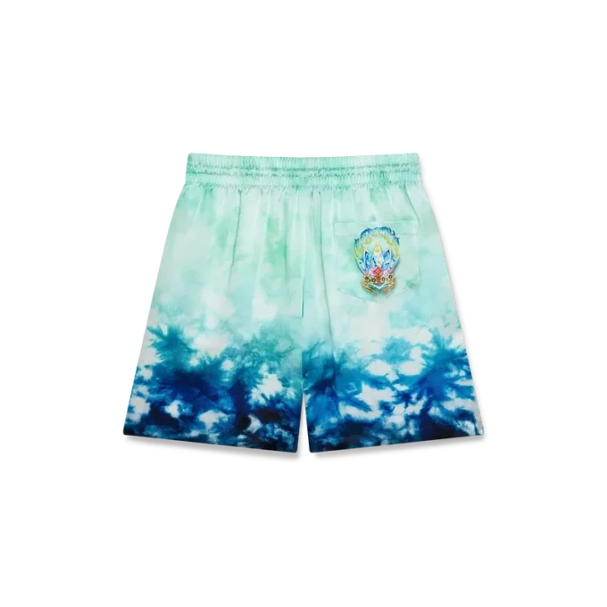 Surf Lotus silke-Shorts