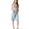 Surf Trip Tie Dye Mesh T-skjorte