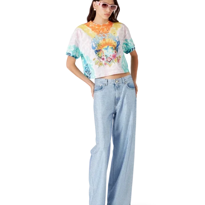 Surf Trip Tie Dye T-skjorte