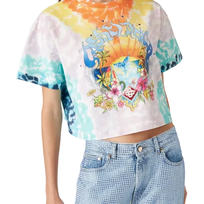 Surf Trip Tie Dye T-skjorte