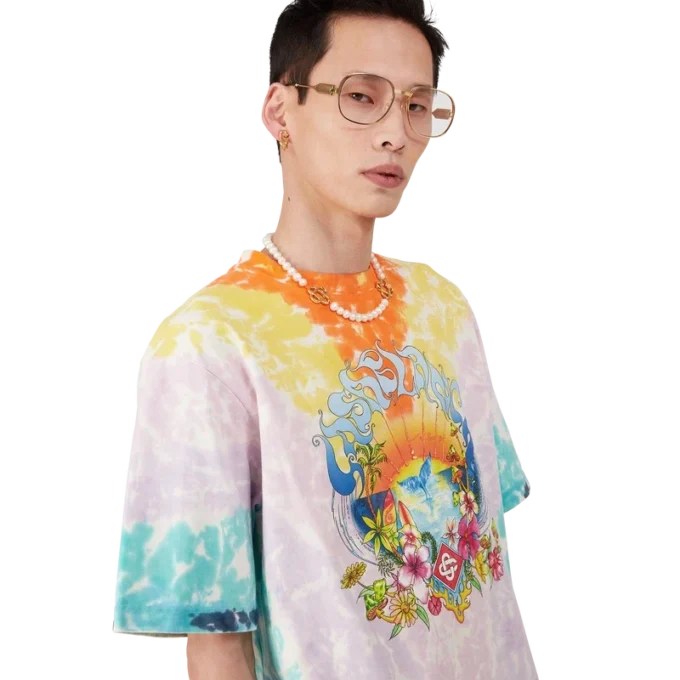 Surf Trip Tie Dye T-skjorte Surf Trip Tie Dye T-skjorte