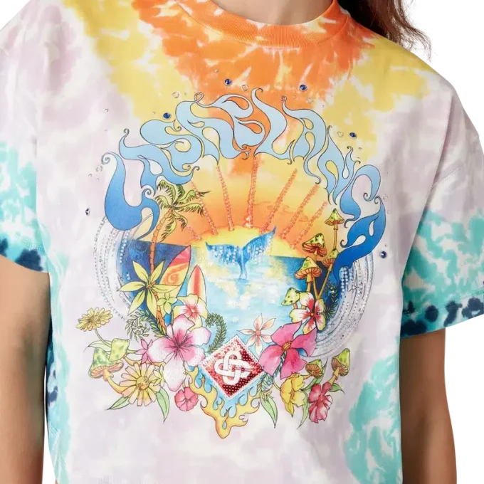 Surf Trip Tie Dye T-skjorte
