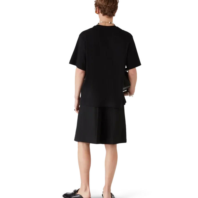 Svart bambus-slip-on-loafer Svart bambus-slip-on-loafer