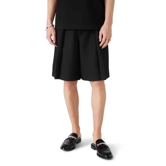 Svart bambus-slip-on-loafer Svart bambus-slip-on-loafer