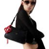 Svart Jeanne Pochette skulderveske