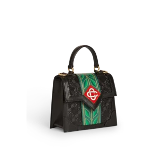 Svart Laurel Mini Jeanne-veske