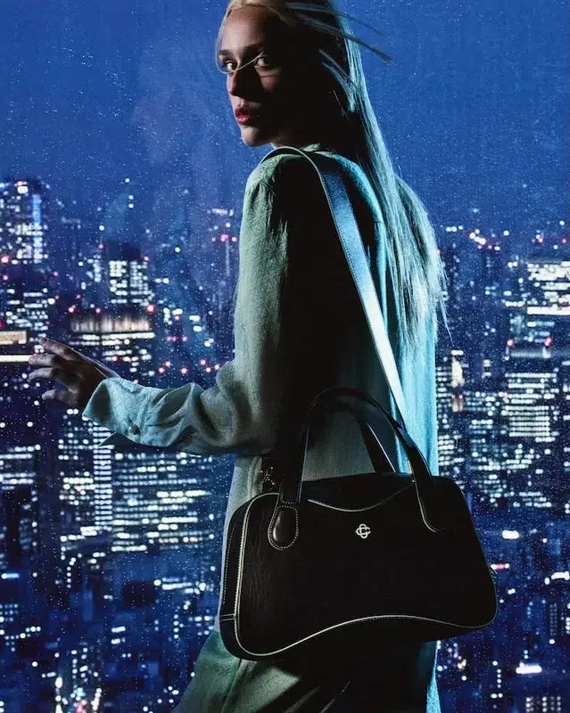 Svart Mini Louise-veske Svart Mini Louise-veske