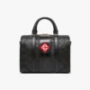 Svart Mini Monogram Weekender-veske