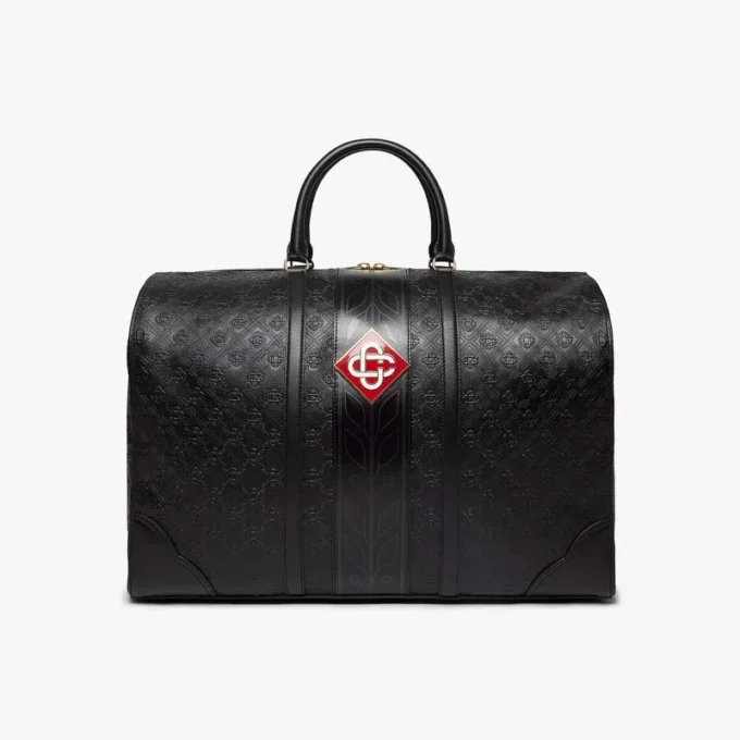 Svart Monogram Weekender-veske