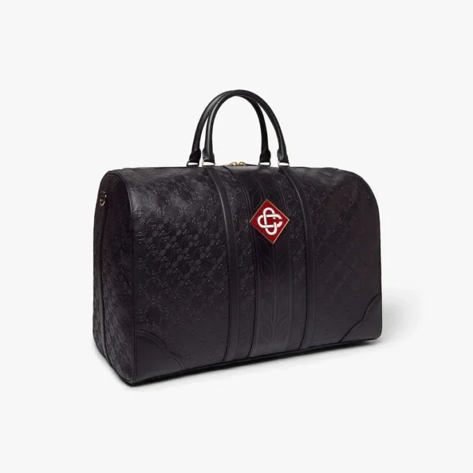 Svart Monogram Weekender-veske