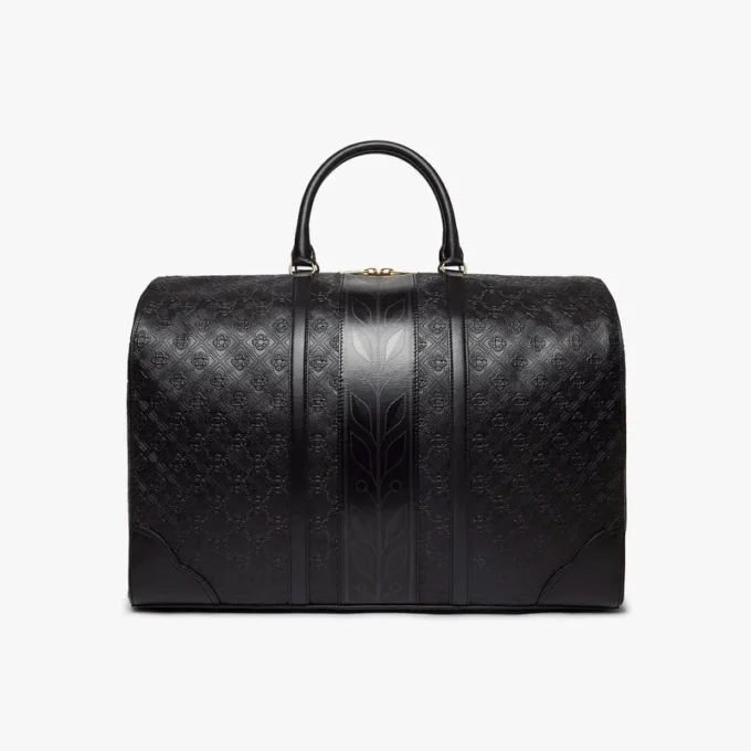 Svart Monogram Weekender-veske