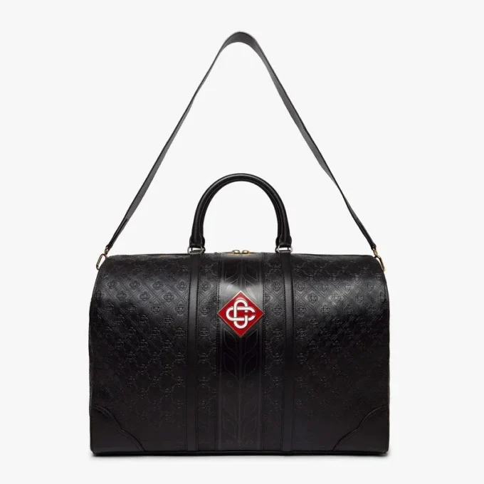 Svart Monogram Weekender-veske