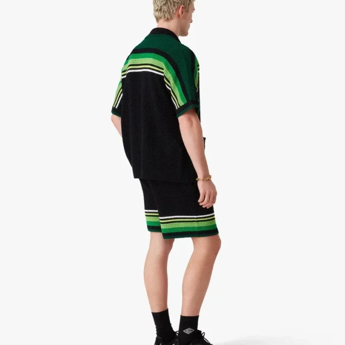 Svarte heklede Shorts