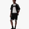Svarte mesh-shorts
