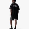 Svarte mesh-shorts