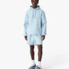 Sweatshorts med applikert monogram