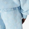 Sweatshorts med applikert monogram