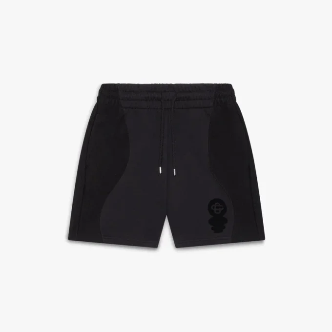 Sweatshorts med flokket Squash-logo