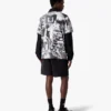 Sweatshorts med flokket Squash-logo