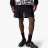Sweatshorts med flokket Squash-logo