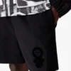Sweatshorts med flokket Squash-logo