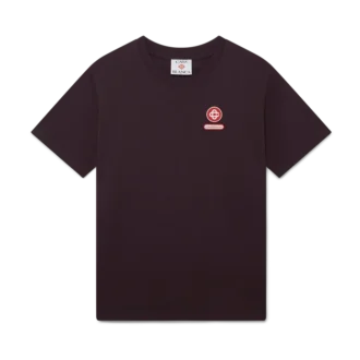 T-skjorte med kort erme og logopatch