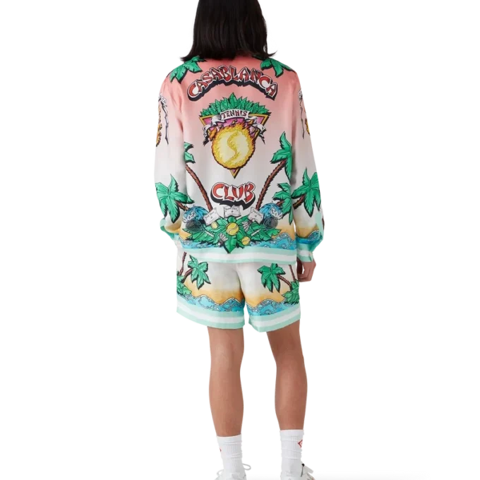 Tennis Club silke-Shorts