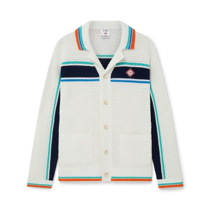 Tennis Crochet Shacket