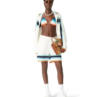 Tennis-häklede Shorts